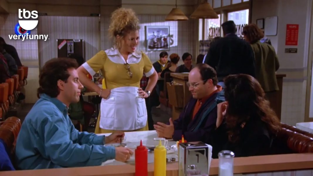 Probably common knowledge that LG was one of the plethora of  way-too-hot-for-Jerry women on Seinfeld. BUT is it well-known that this Seinfeld  episode is a parody of The Graduate? Feel like Amy